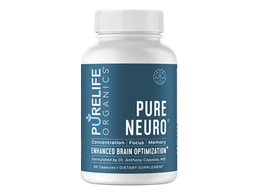 Pure Neuro brain supplement for natural cognitive support—supports memory, focus, and mitochondrial brain health